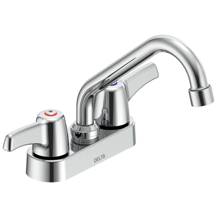 Two Handle 4 In Deck-Mount Faucet