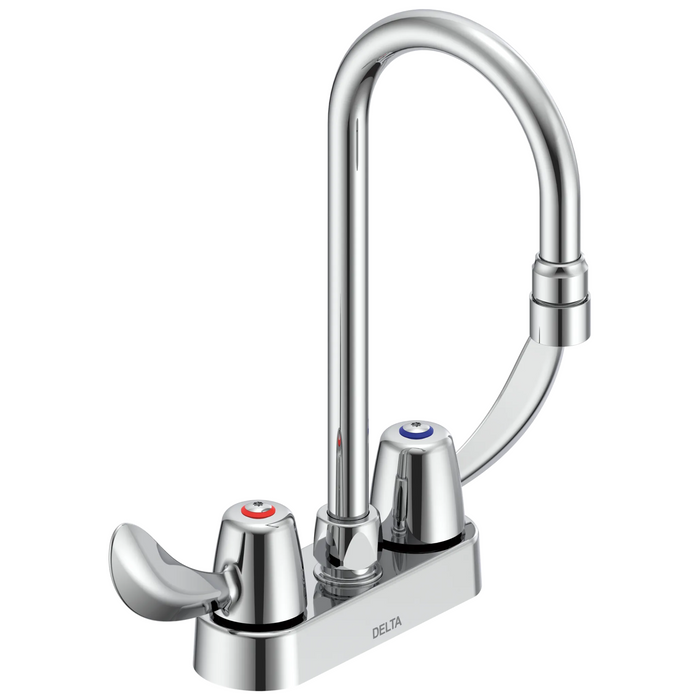 Two Handle 4 In Deck-Mount Faucet