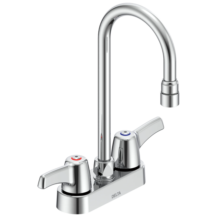 Two Handle 4 In Deck-Mount Faucet