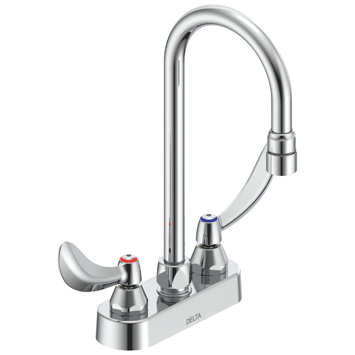 Two Handle 4 In Deck-Mount Faucet