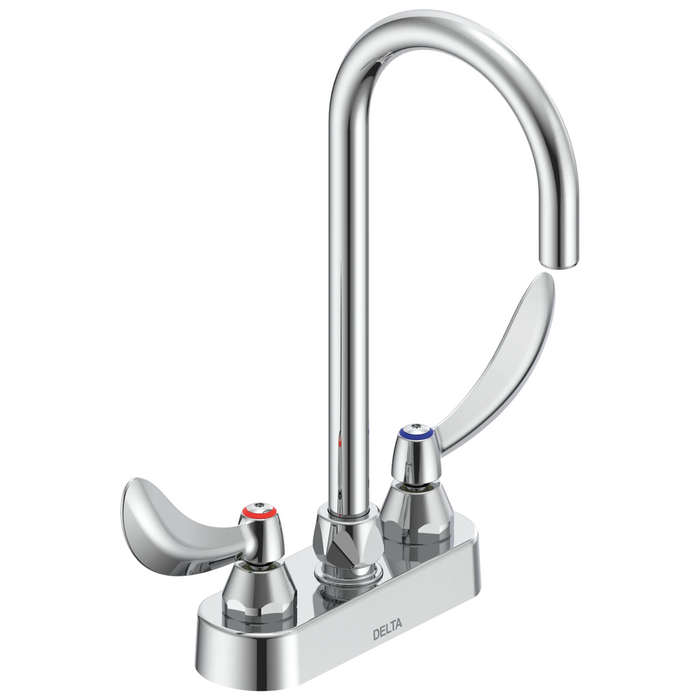 Two Handle 4 In Deck-Mount Faucet