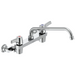 Commercial 28C3 / 28C4 / 28C6 28C4443 Two Handle 8 In Wallmount Service Sink Faucet - Chrome