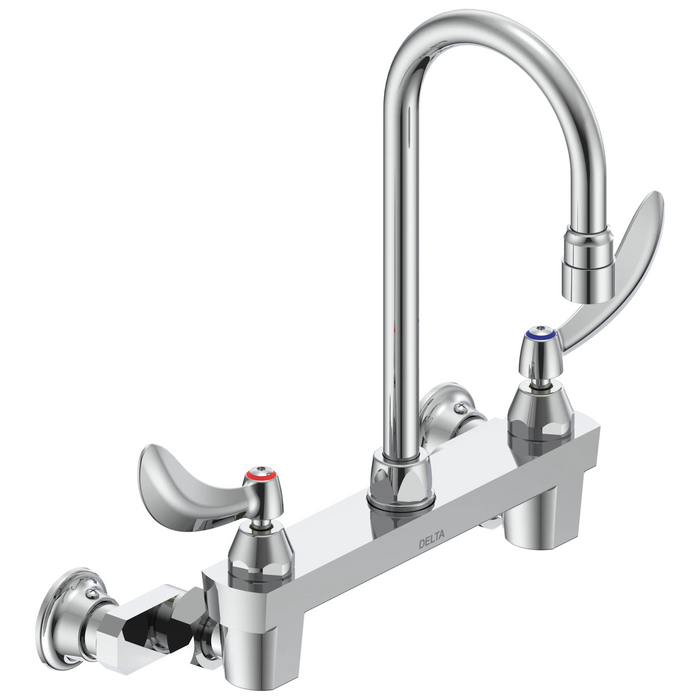 Commercial 28C3 / 28C4 / 28C6 28C4934 Wallmount Sink Faucet - Chrome