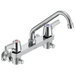 Commercial 28C3 / 28C4 / 28C6 28C6233 Two Handle 8 In Wallmount Service Sink Faucet - Chrome