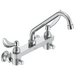 Commercial 28C3 / 28C4 / 28C6 28C6244 Two Handle 8 In Wallmount Service Sink Faucet - Chrome