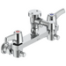 Commercial 28C8 28C8083 Two Handle 8 In Wallmount Service Sink Faucet - Chrome