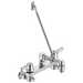 Commercial 28C8 28C8163 Two Handle 8 In Wallmount Service Sink Faucet - Chrome