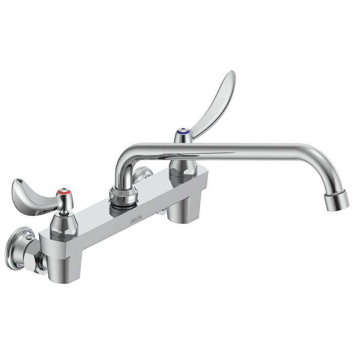 Two Handle 8 In Wallmount Service Sink Faucet