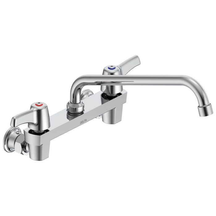 Two Handle 8 In Wallmount Service Sink Faucet