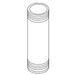 KOHLER Nipple, 1/2 Npt X 3 3/4