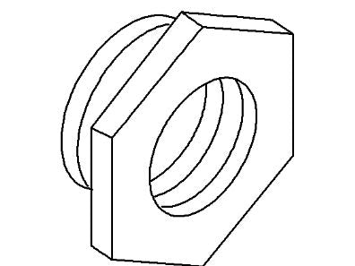 KOHLER Packing Nut