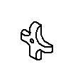 KOHLER 4 Arm Stop Handle