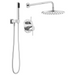 Delta Modern 342702 Monitor 14 Series Shower with Raincan, Hand Shower & Rough Valve - Chrome