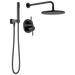 Delta Modern 342702 Monitor 14 Series Shower with Raincan, Hand Shower & Rough Valve - Matte Black