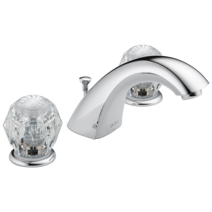 Delta Classic 3544LF Two Handle Widespread Bathroom Faucet - Chrome