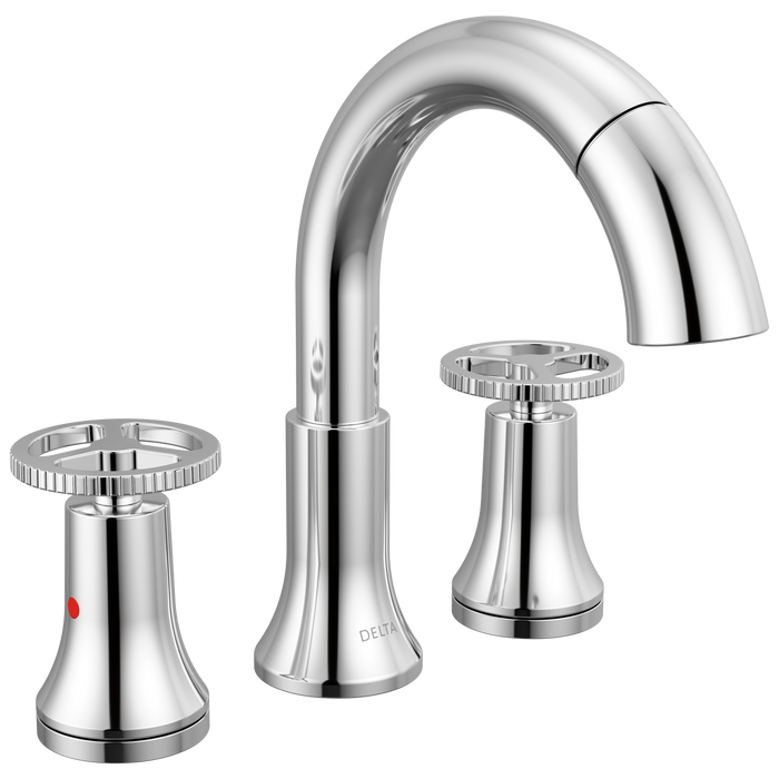 Delta Trinsic 3558 Two Handle Widespread Pull-Down Bathroom Faucet