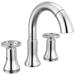 Delta Trinsic 3558 Two Handle Widespread Pull-Down Bathroom Faucet