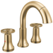 Two Handle Widespread Pull Down Bathroom Faucet