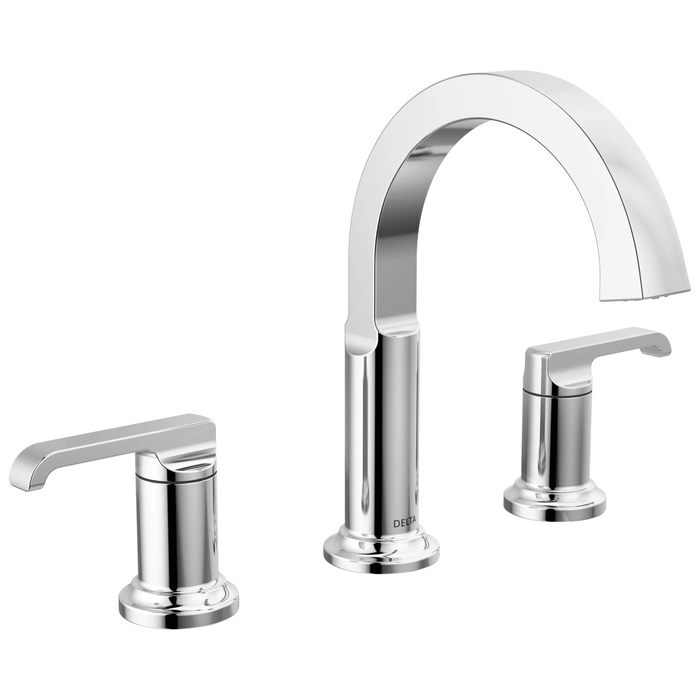 Delta Tetra 35587 Two Handle Widespread Bathroom Faucet