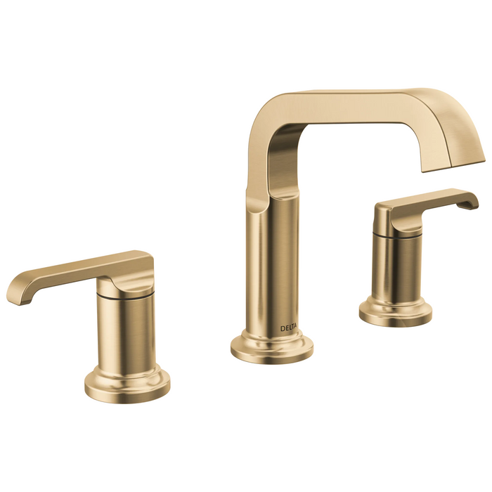 Delta Tetra 35589 Two Handle Widespread Bathroom Faucet - Lumicoat Champagne Bronze