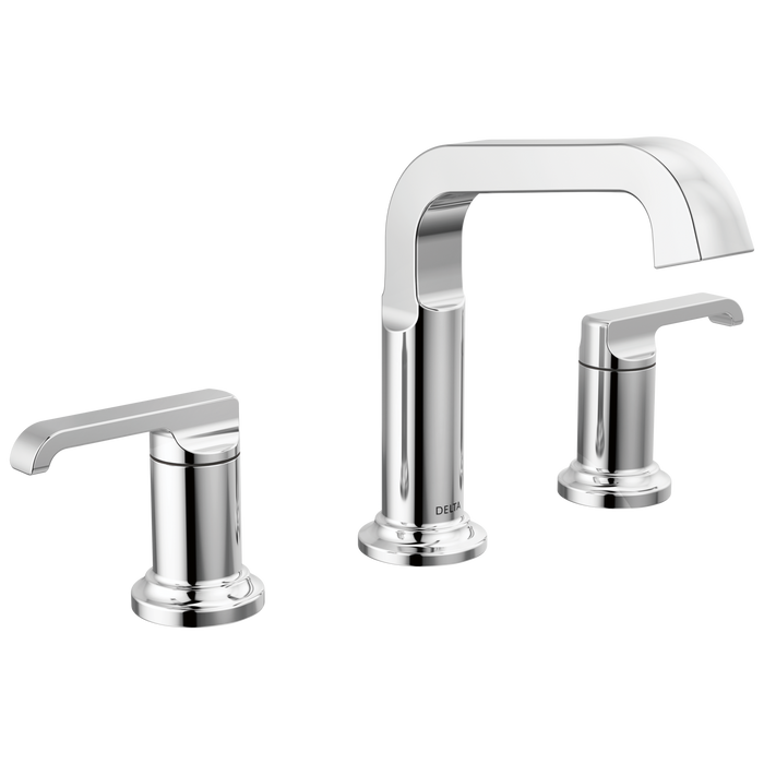 Delta Tetra 35589 Two Handle Widespread Bathroom Faucet - Lumicoat Chrome