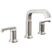 Delta Tetra 35589 Two Handle Widespread Bathroom Faucet - Lumicoat Stainless