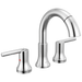 Delta Trinsic 3558 Two Handle Widespread Pull-Down Bathroom Faucet