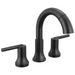 Two Handle Widespread Pull Down Bathroom Faucet