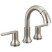 Two Handle Widespread Pull Down Bathroom Faucet