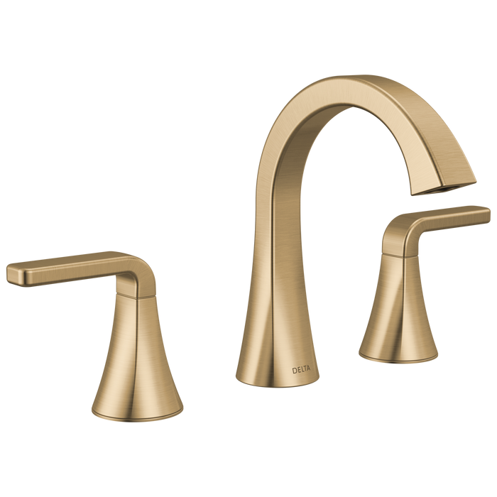 Delta Lineax 3562LF Two Handle Widespread Bathroom Faucet