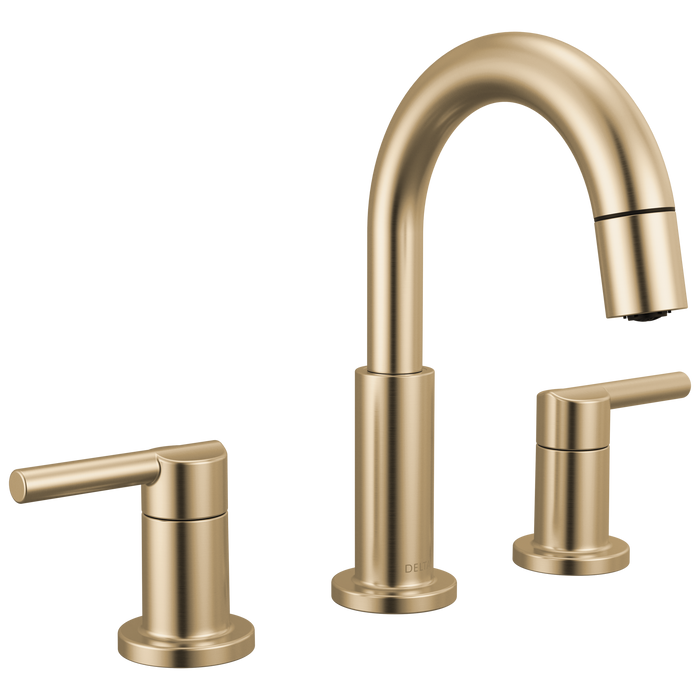 Delta Nicoli 35849LF Two Handle Widespread Pull-Down Bathroom Faucet