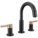 Delta Nicoli 35849LF Two Handle Widespread Pull-Down Bathroom Faucet