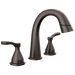 Two Handle Widespread Pull Down Bathroom Faucet