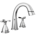 Two Handle Widespread Pull-Down Bathroom Faucet