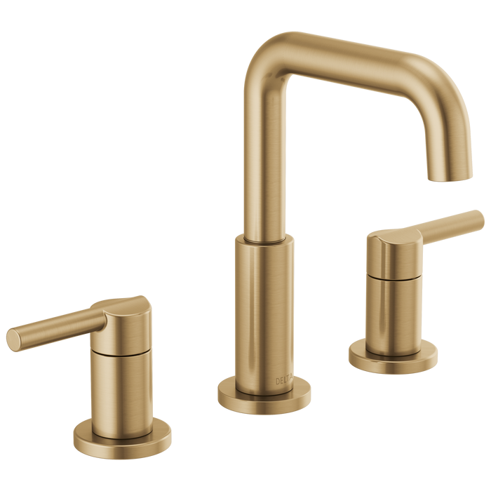 Delta Nicoli 35849LF Two Handle Widespread Bathroom Faucet - Champagne Bronze