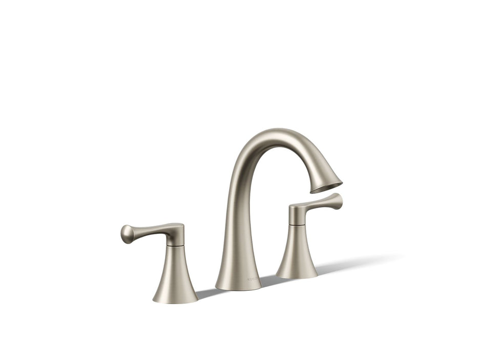 KOHLER K-35953-4 Buckley Widespread bathroom sink faucet, 1.2 gpm