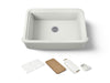 KOHLER K-36250-PC Audrine 35-1/2" undermount single-bowl farmhouse workstation kitchen sink