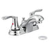 Moen Cstn Lav 2H Cs W/ Waste Chr
