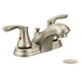 Moen Cstn Lav 2H Cs W/ Waste Bn
