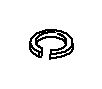 KOHLER Snap Ring, .510 Id