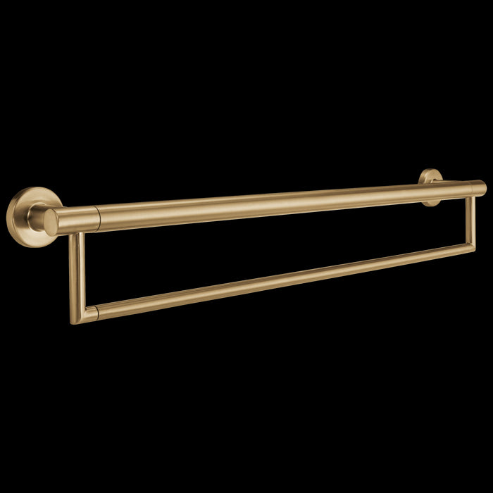 Delta BathSafety: 24" Contemporary Towel Bar with Assist Bar