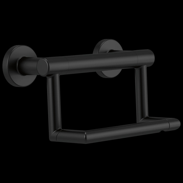 Delta BathSafety: Contemporary Tissue Holder with Assist Bar