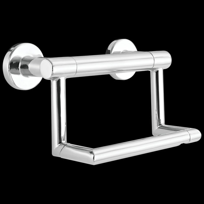 Delta BathSafety: Contemporary Tissue Holder with Assist Bar