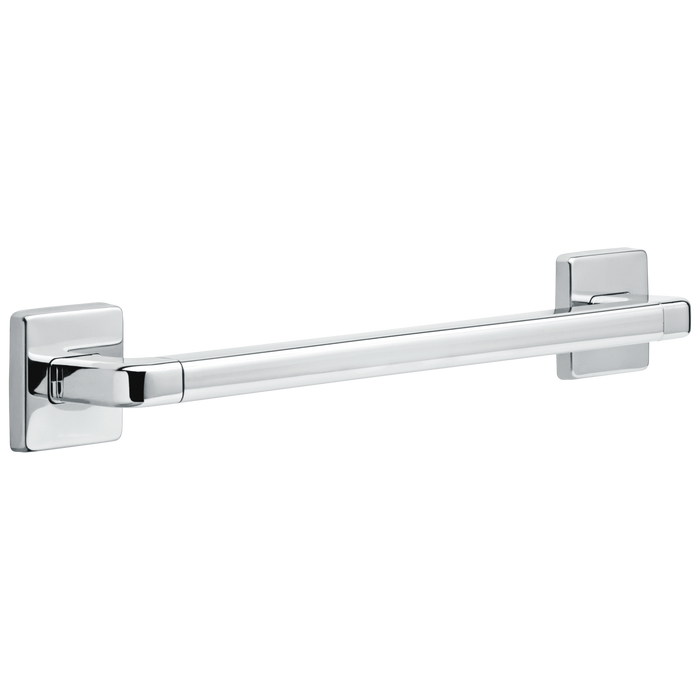 Delta BathSafety 41918 18" Angular Modern Decorative ADA Grab Bar - Chrome