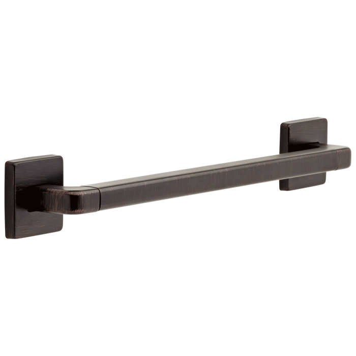 Delta BathSafety 41918 18" Angular Modern Decorative ADA Grab Bar - Venetian Bronze