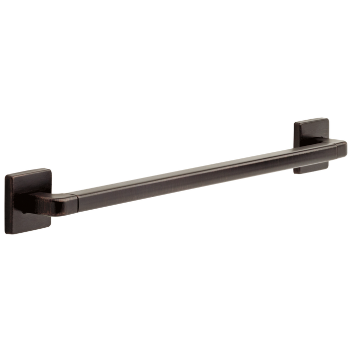 Delta BathSafety 41924 24" Angular Modern Decorative ADA Grab Bar - Venetian Bronze