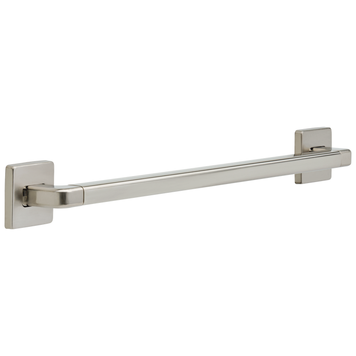 Delta BathSafety 41924 24" Angular Modern Decorative ADA Grab Bar - Stainless