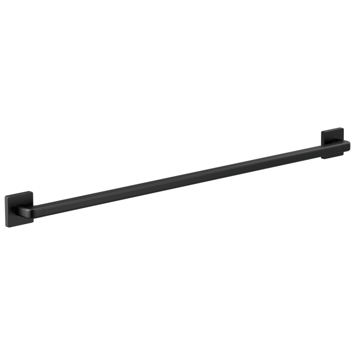 Delta Pivotal 41942 42" Angular Modern Decorative ADA Grab Bar - Matte Black