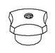 KOHLER Handle, 4 Arm Cold