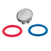 Moen Baystone Handle cap kit - Chrome